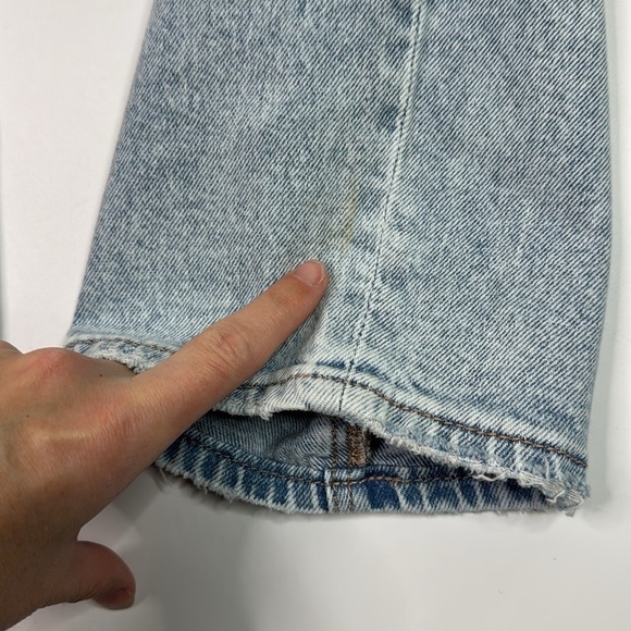 American Eagle Super High Rise Ankle Straight Jeans Size 4 - Picture 11 of 12